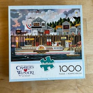 Charles Wysocki 1000 piece puzzle “By the Sea”